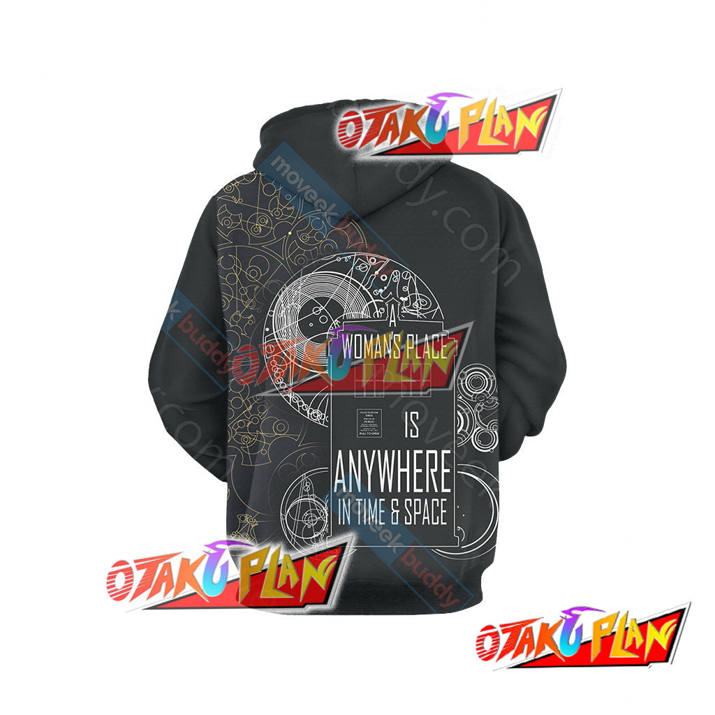 Doctor Who Tardis New Look Unisex 3D Hoodie