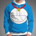 Doraemon Classic Blue Look Cosplay Hoodie