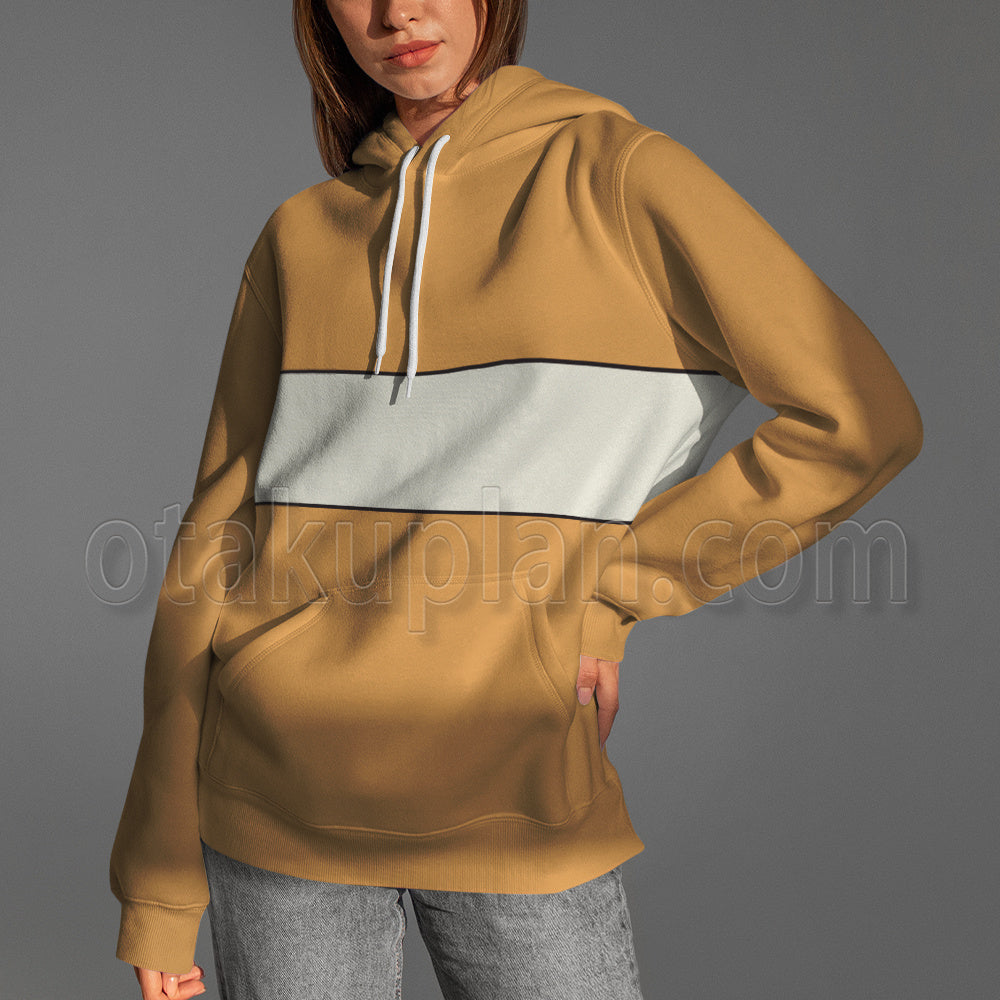 Doraemon Giant Classic Horizontal Striped Look Cosplay Hoodie