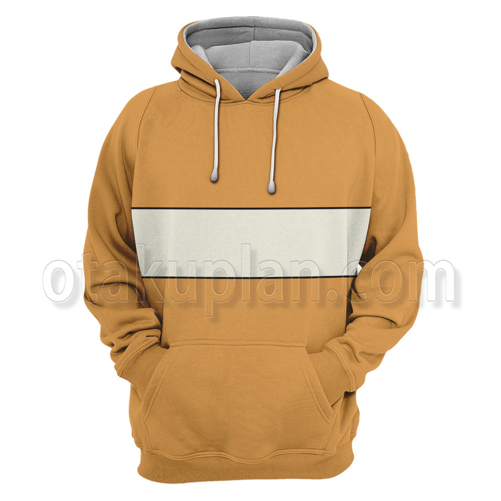 Doraemon Giant Classic Horizontal Striped Look Cosplay Hoodie