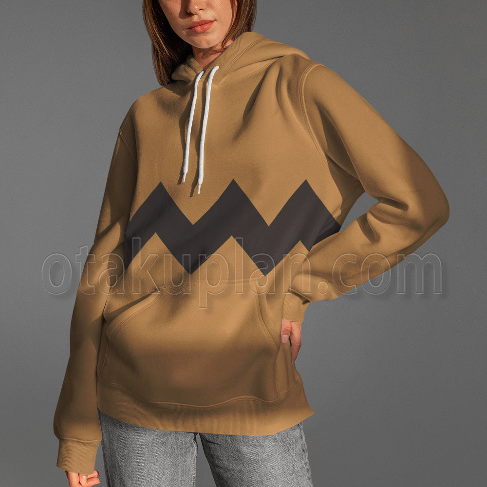 Doraemon Giant Classic Wavy Look Cosplay Hoodie