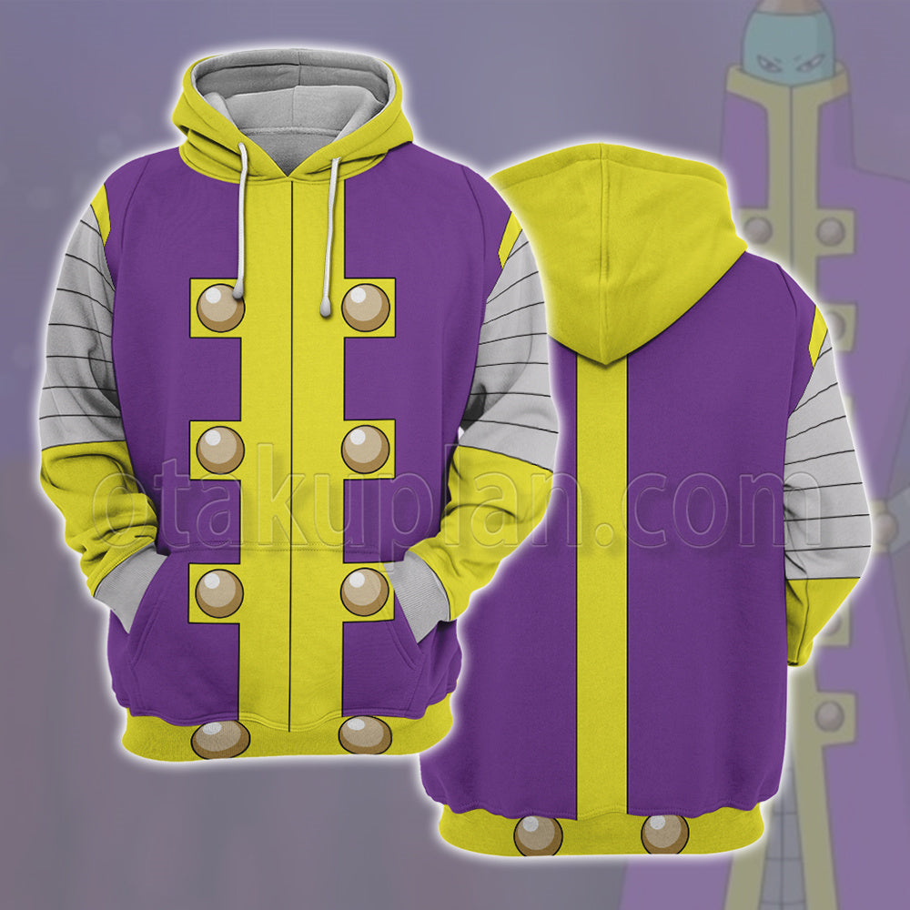 Dragon Ball Assistants De Zeno Clothing Cosplay Hoodie