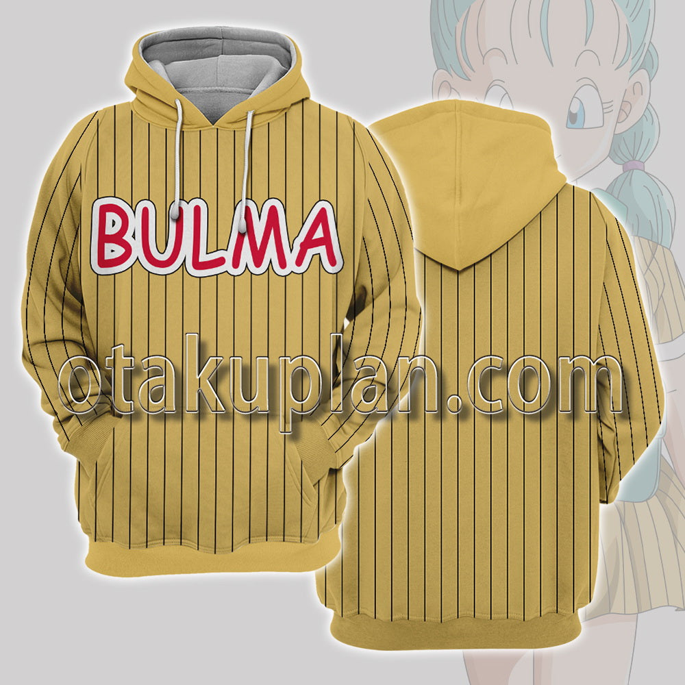 Dragon Ball Bulma Cosplay Hoodie