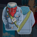 Dragon Ball Super Future Trunks 2 Blue Cosplay Hoodie