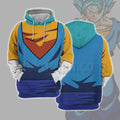 Dragon Ball Super Vegetto Ssgss Blue Cosplay Hoodie