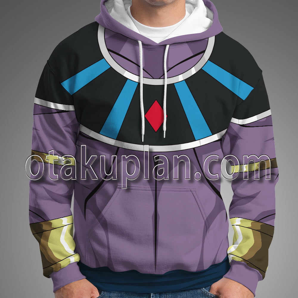Dragon Dall Beerus Exterior Cosplay Hoodie