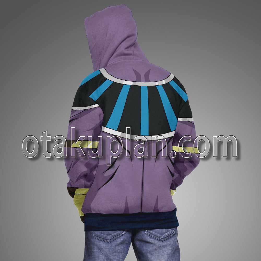 Dragon Dall Beerus Exterior Cosplay Hoodie