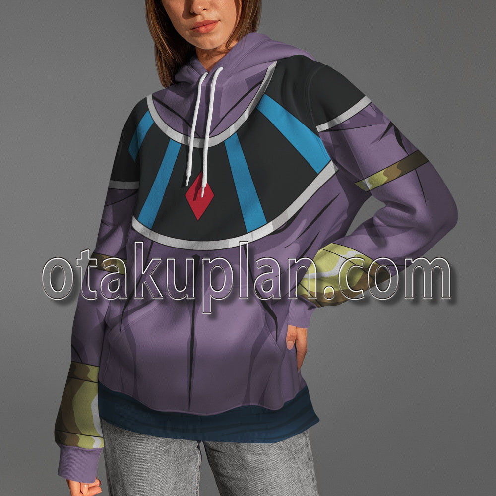 Dragon Dall Beerus Exterior Cosplay Hoodie