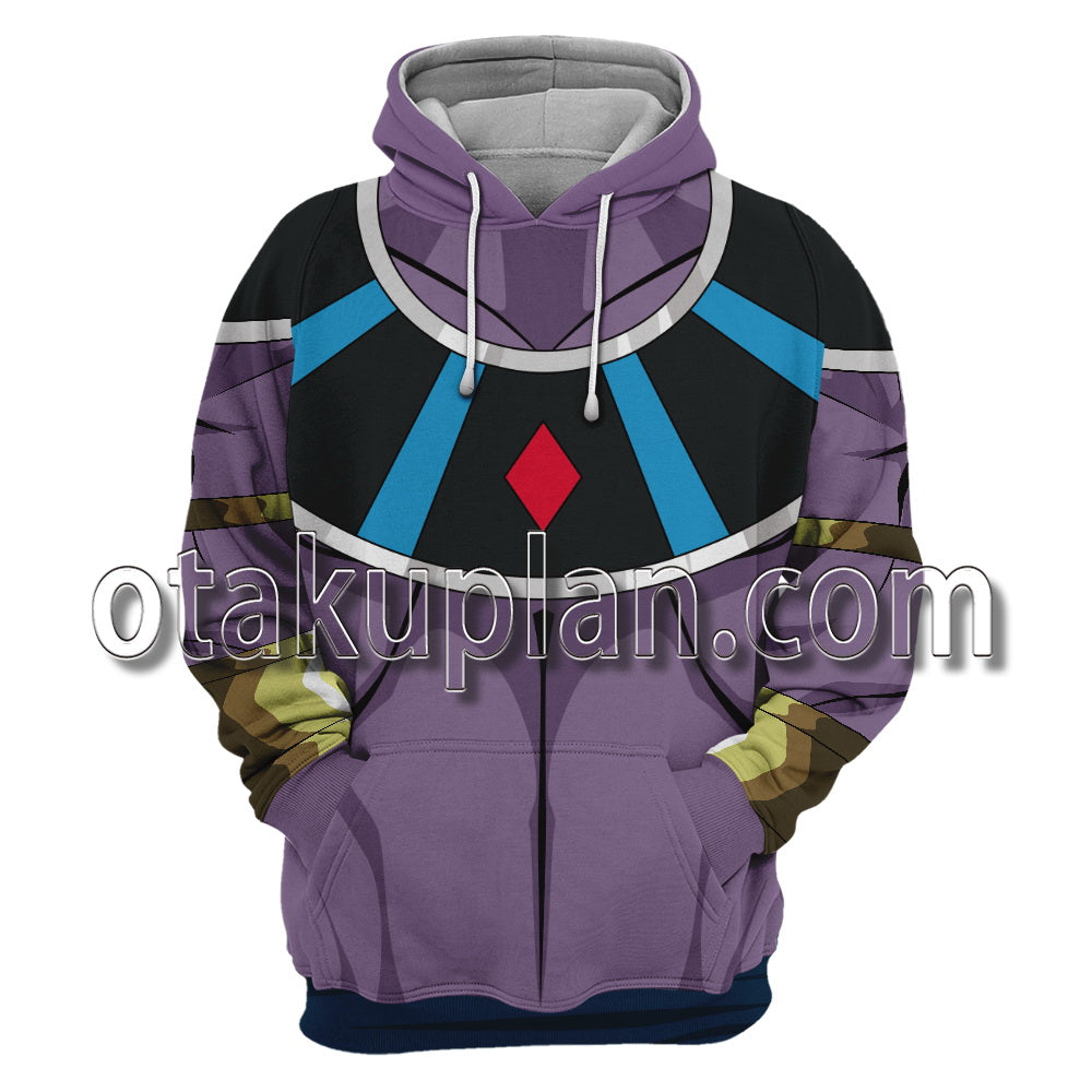 Dragon Dall Beerus Exterior Cosplay Hoodie