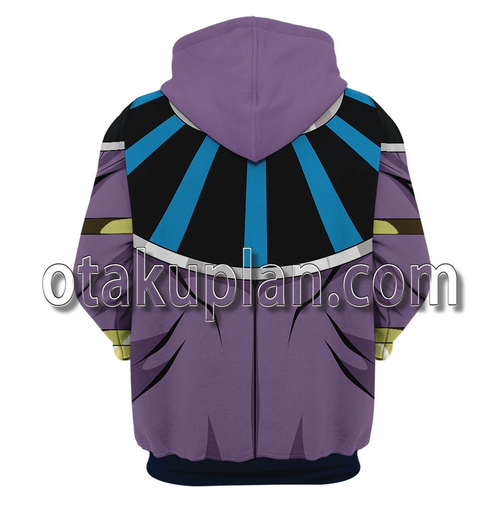 Dragon Dall Beerus Exterior Cosplay Hoodie