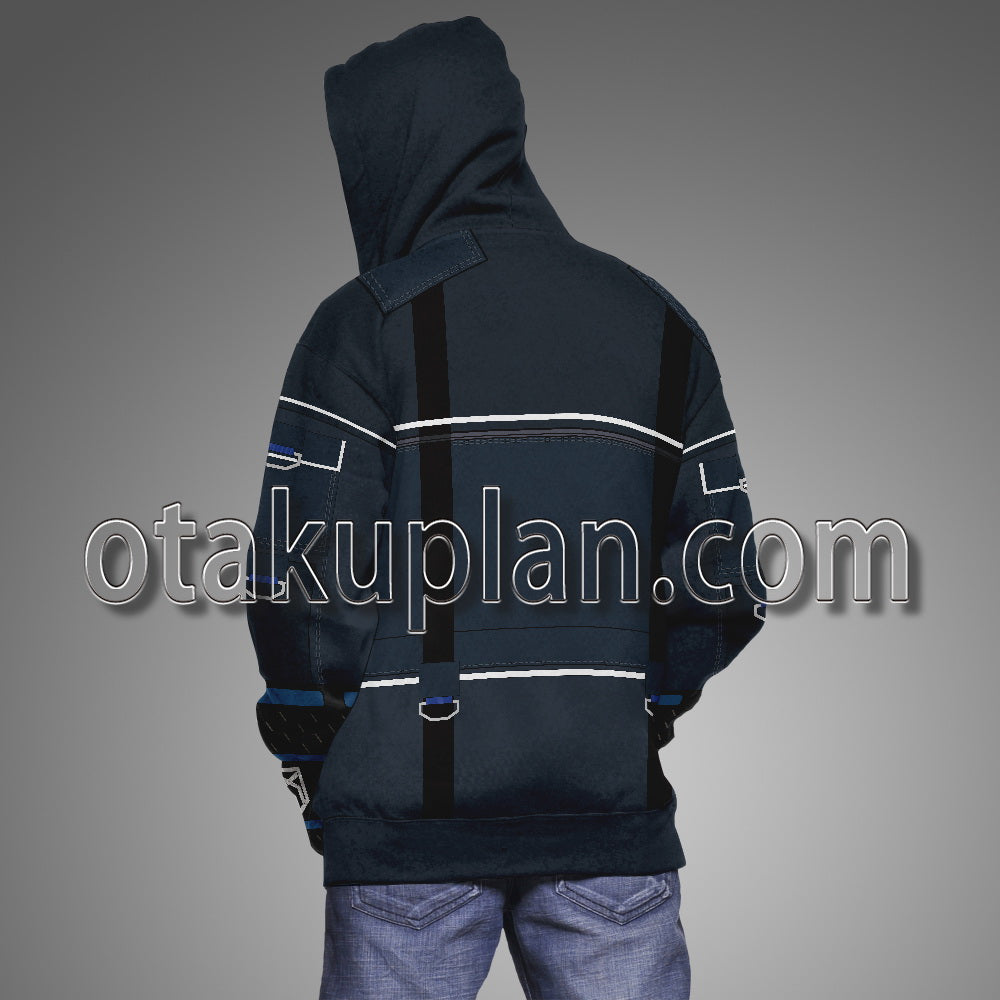 Dying Light 2 Stay Human Aiden Navy Blue Cosplay Hoodie