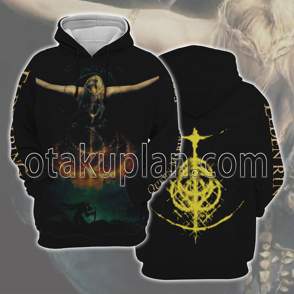 Elden Ring Queen Marika Cosplay Hoodie