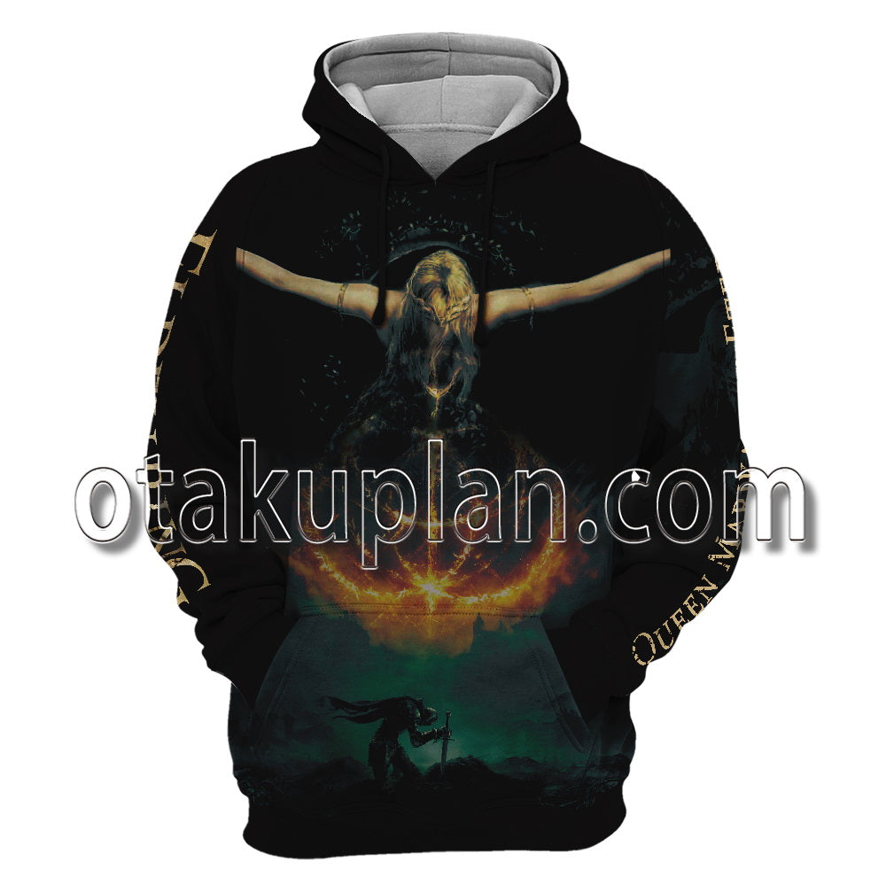 Elden Ring Queen Marika Cosplay Hoodie