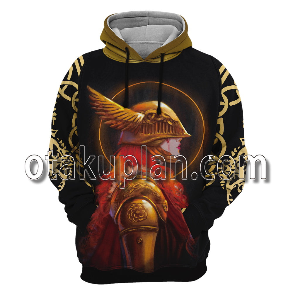 Elden Ring Valkyrie Malenia Cosplay Hoodie