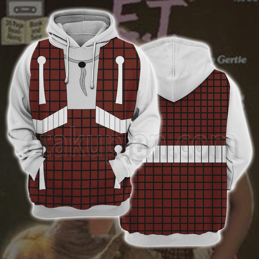 Et The Extra-Terrestrial Gertie Uniform Cosplay Hoodie