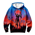 Eva01 Holding Rifle Standing Anime Apparel