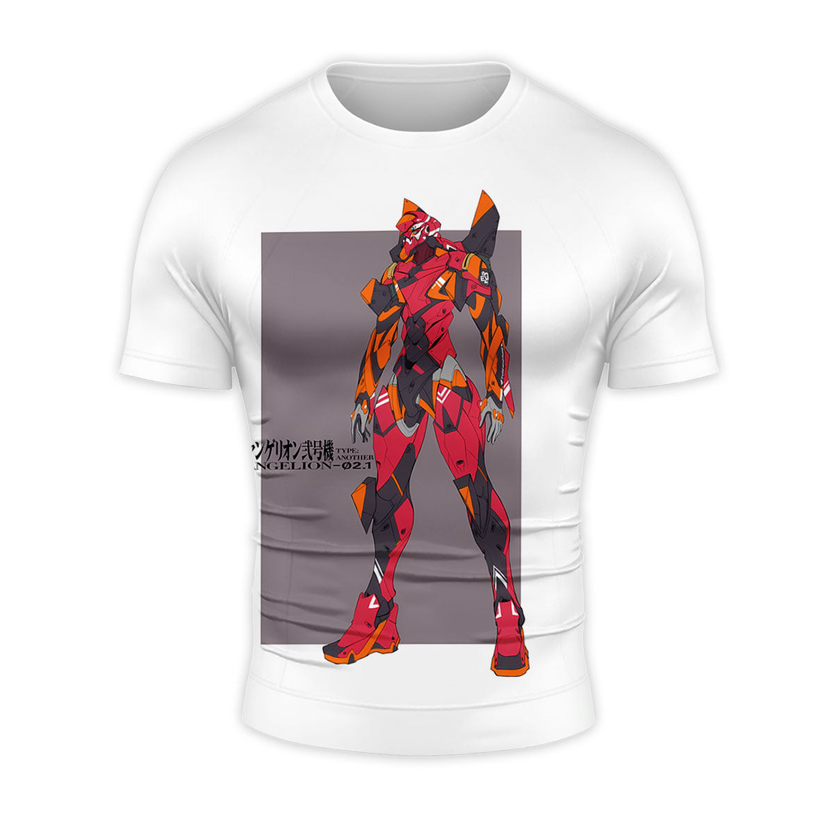 Eva02 Standing Art Illustration Anime Apparel