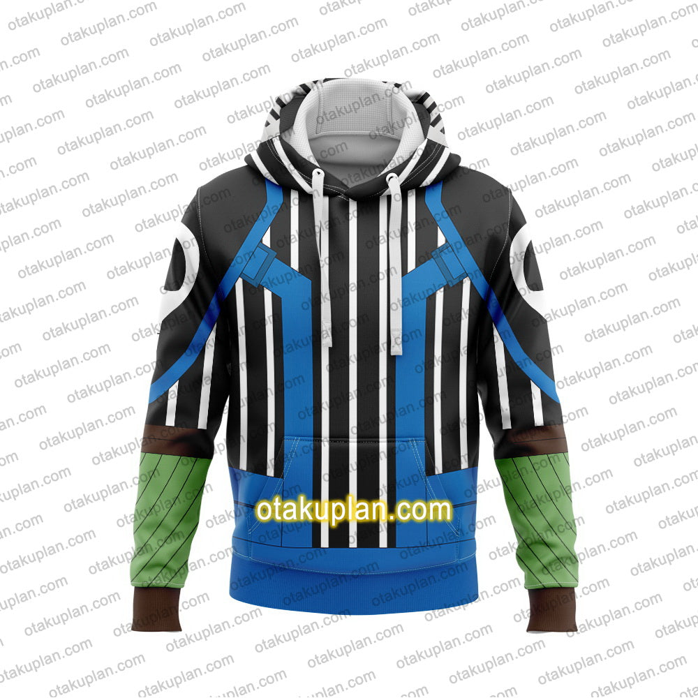 Anime Bickslow Cosplay Hoodie