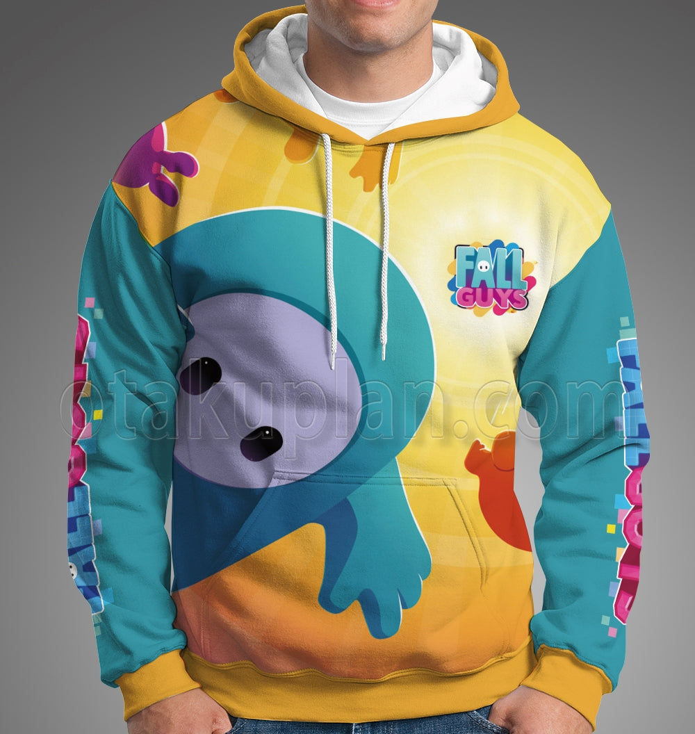 Fall Guys Colorful Hoodie