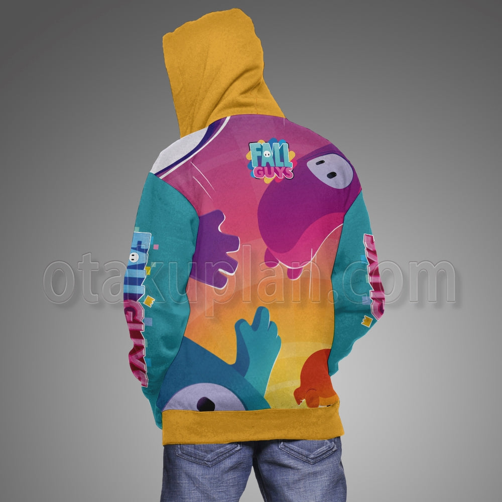 Fall Guys Colorful Hoodie