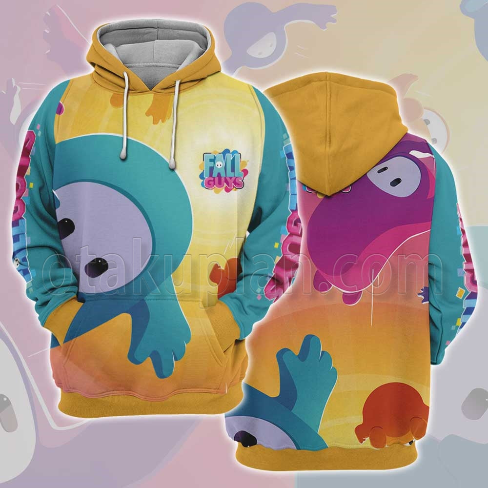 Fall Guys Colorful Hoodie