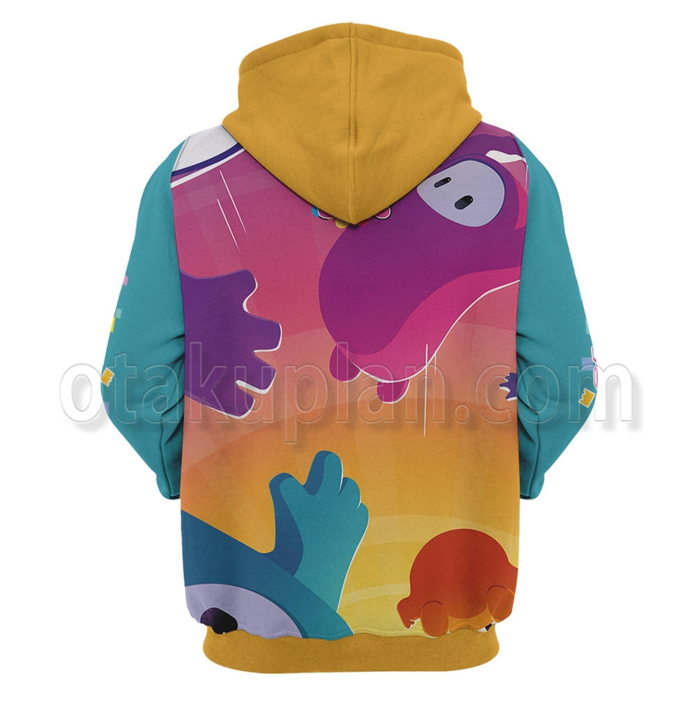 Fall Guys Colorful Hoodie