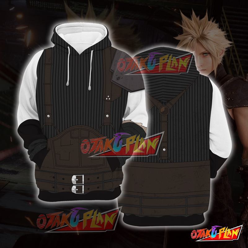 Final Fantasy VII Remake Cloud Strife Hoodie