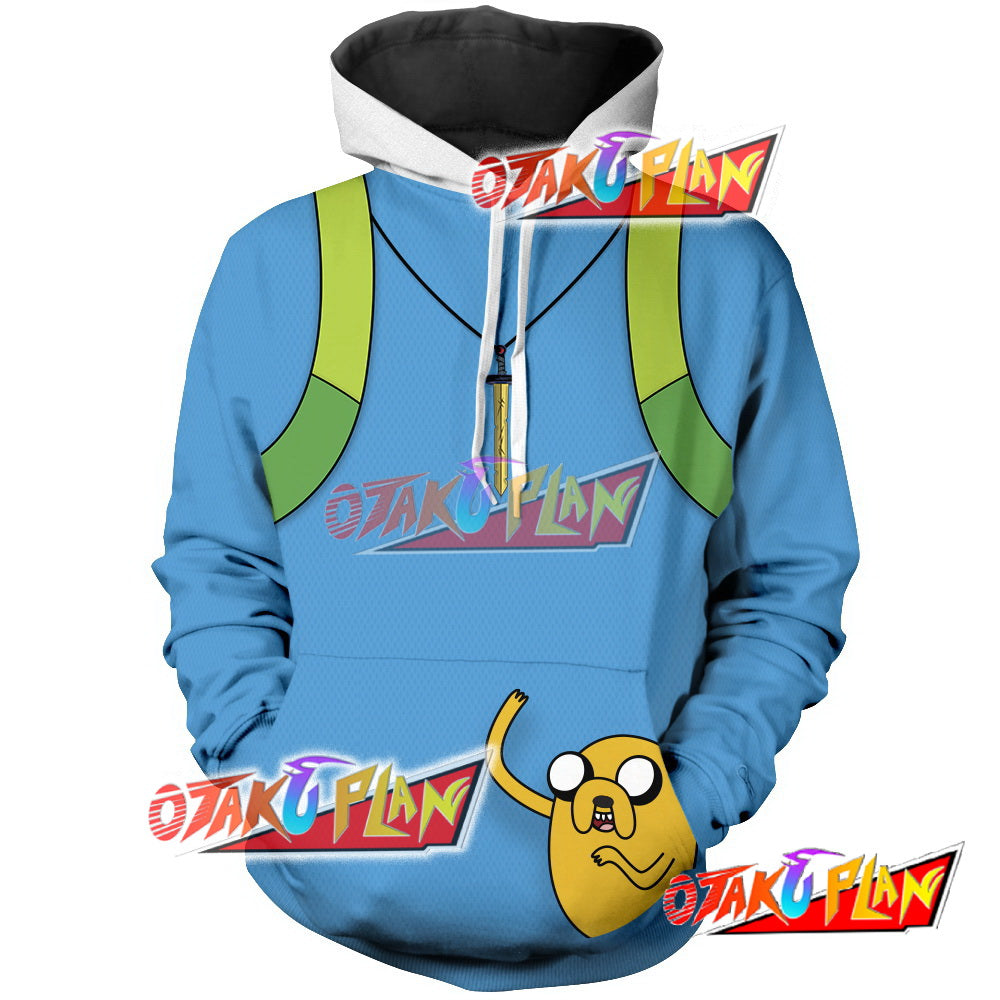 Finn Adventure Time Unisex Pullover Hoodie
