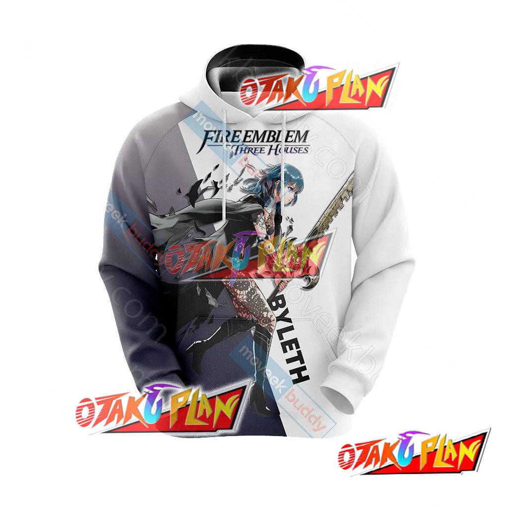 Anime Three Houses - Female Byleth Unisex 3D Hoodie