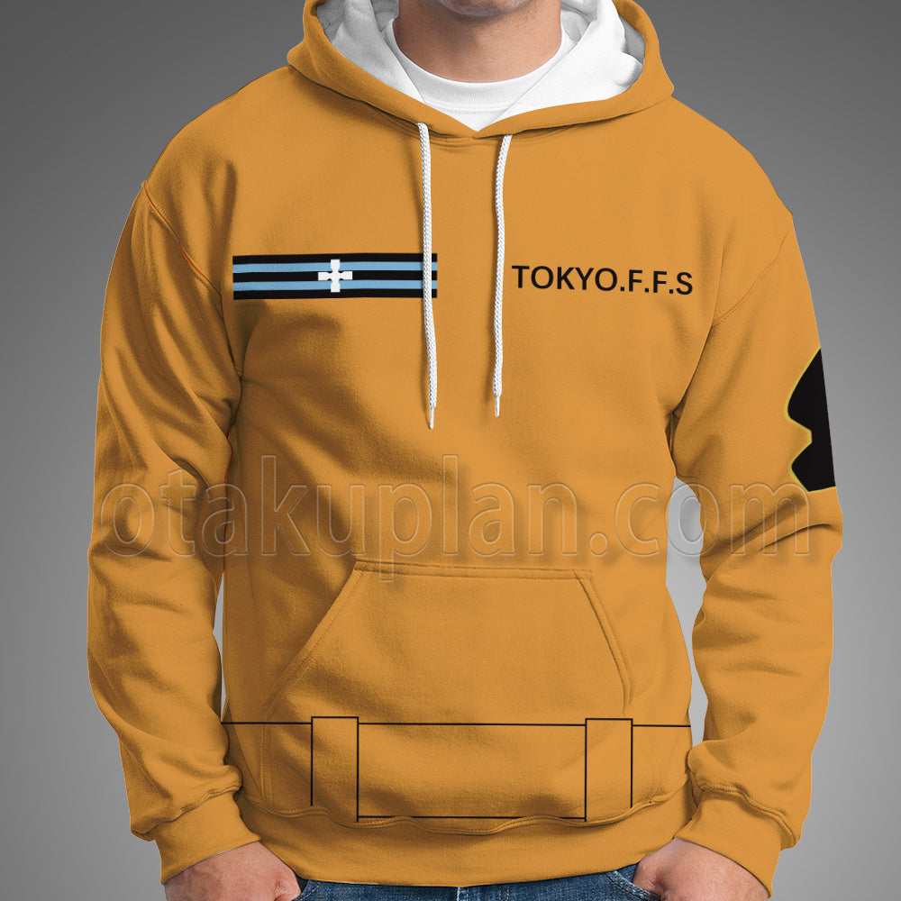 Anime Enen Shinra Kusakabe Arthur Boyle Cosplay Hoodie