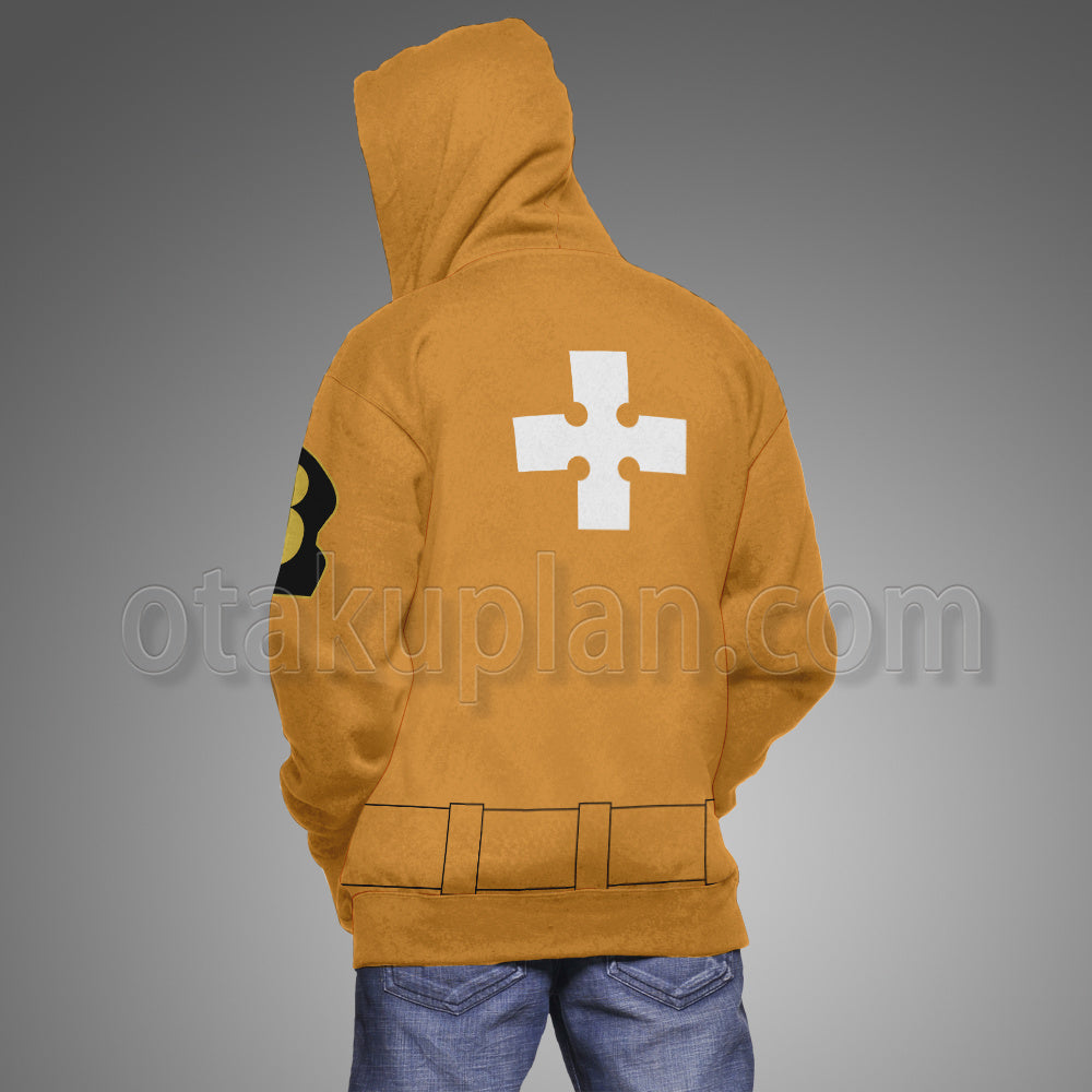 Anime Enen Shinra Kusakabe Arthur Boyle Cosplay Hoodie