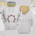 Anime Haumea Whtie Cosplay Hoodie