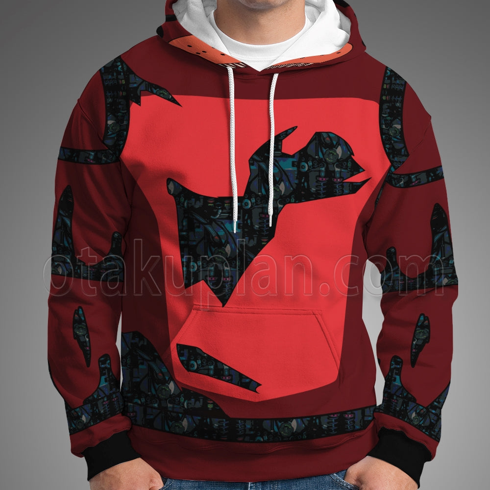 Five Nights At Freddys Foxy The Pirate Robot Cosplay Hoodie