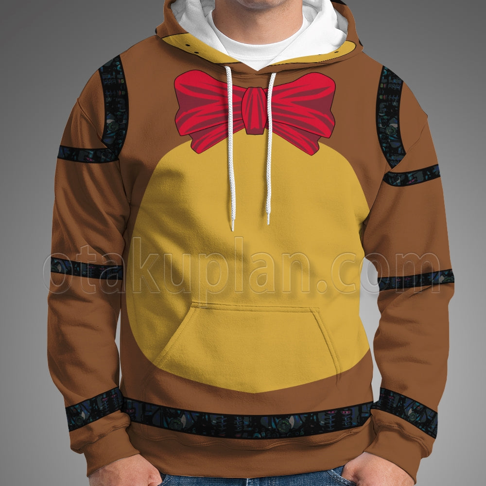 Five Nights At Freddys Freddy Fazbear Robot Cosplay Hoodie