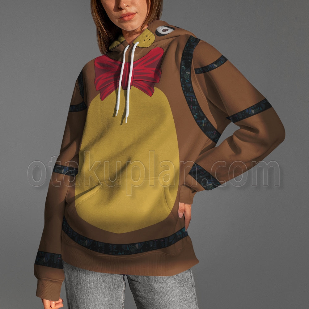 Five Nights At Freddys Freddy Fazbear Robot Cosplay Hoodie