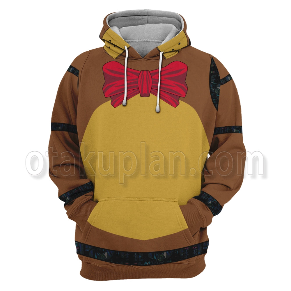 Five Nights At Freddys Freddy Fazbear Robot Cosplay Hoodie