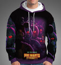 Five Nights At Freddys Purple Hoodie