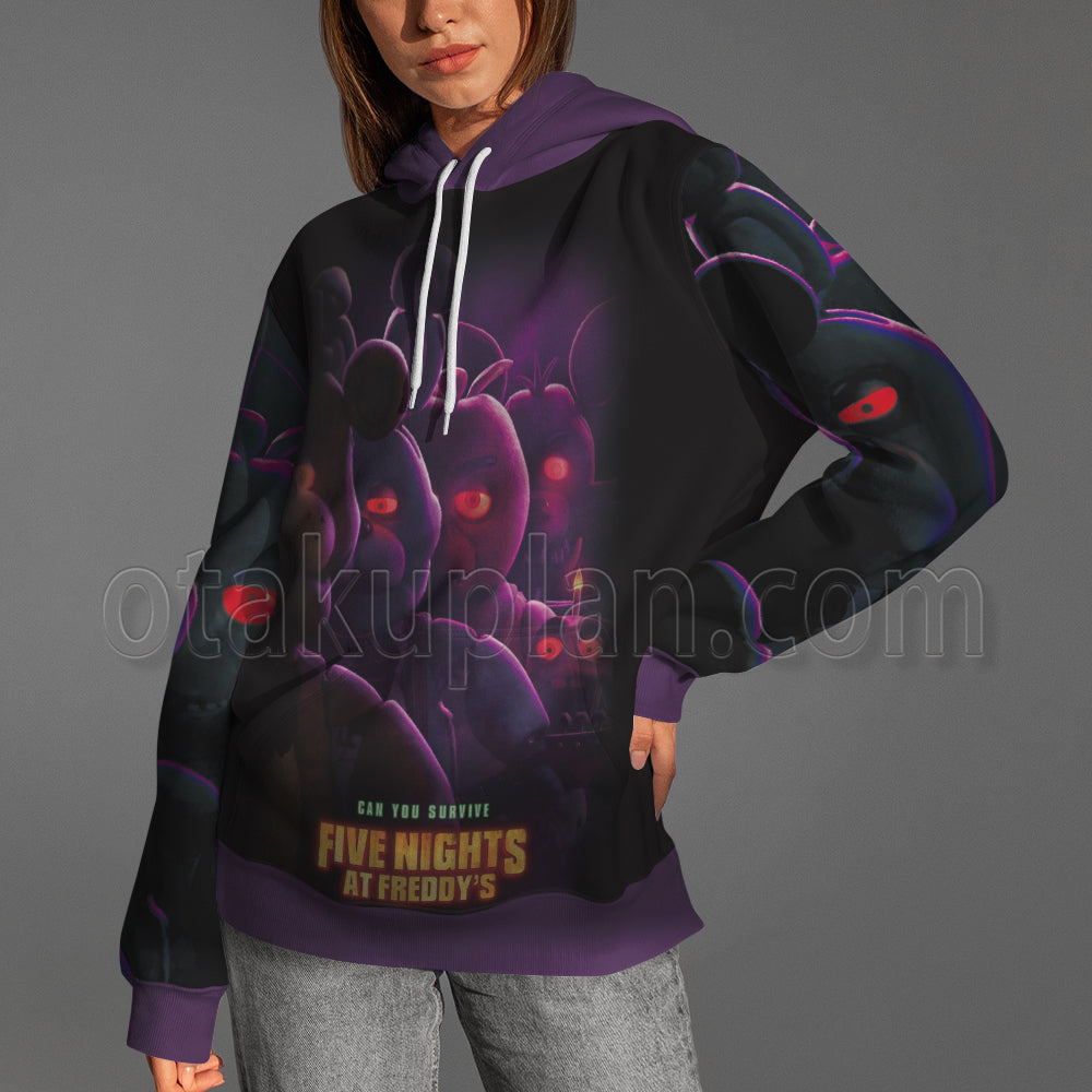 Five Nights At Freddys Purple Hoodie