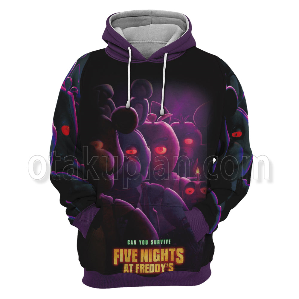 Five Nights At Freddys Purple Hoodie