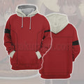 Frieren Stark Winter Clothes Cosplay Hoodie
