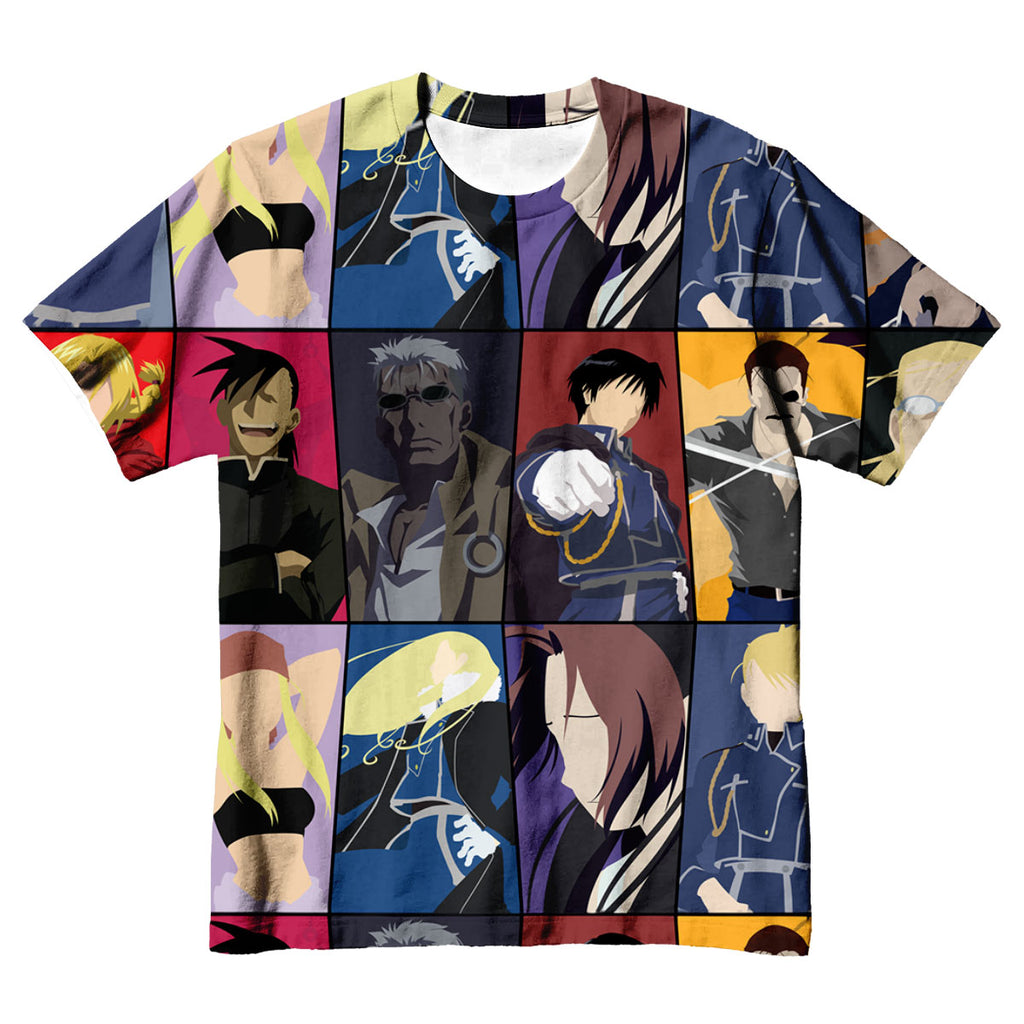 Fullmetal Alchemist Alchemy Character Art Anime Apparel