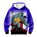 Fullmetal Alchemist Edward Elric Battle Stance Anime Apparel