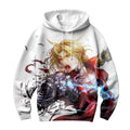 Fullmetal Alchemist Edward Elric Broken Arm Anime Apparel