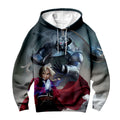 Fullmetal Alchemist Edward Elric Combat Stance Anime Apparel