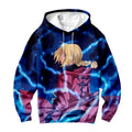 Fullmetal Alchemist Edward Elric Lightning Surge Anime Apparel