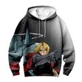 Fullmetal Alchemist Edward Elric Red Cloak Strike Anime Apparel
