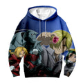 Fullmetal Alchemist Elric Brothers Together Anime Apparel