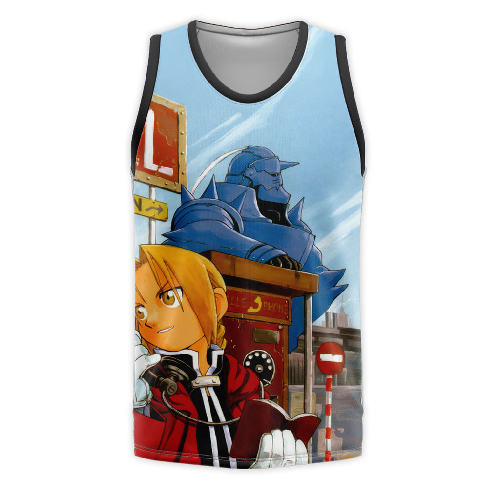 Fullmetal Alchemist Elric Brothers Traveling Anime Apparel