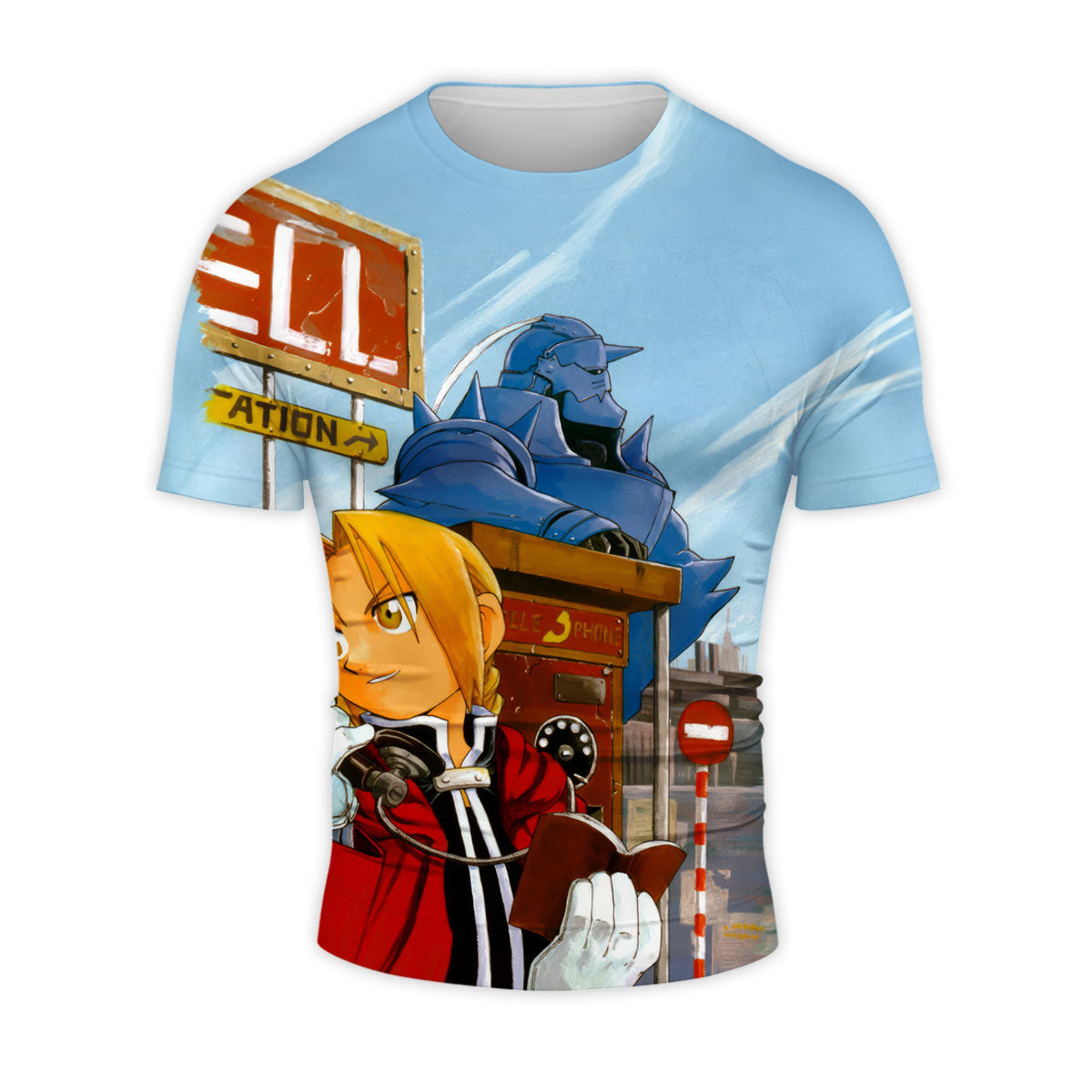 Fullmetal Alchemist Elric Brothers Traveling Anime Apparel