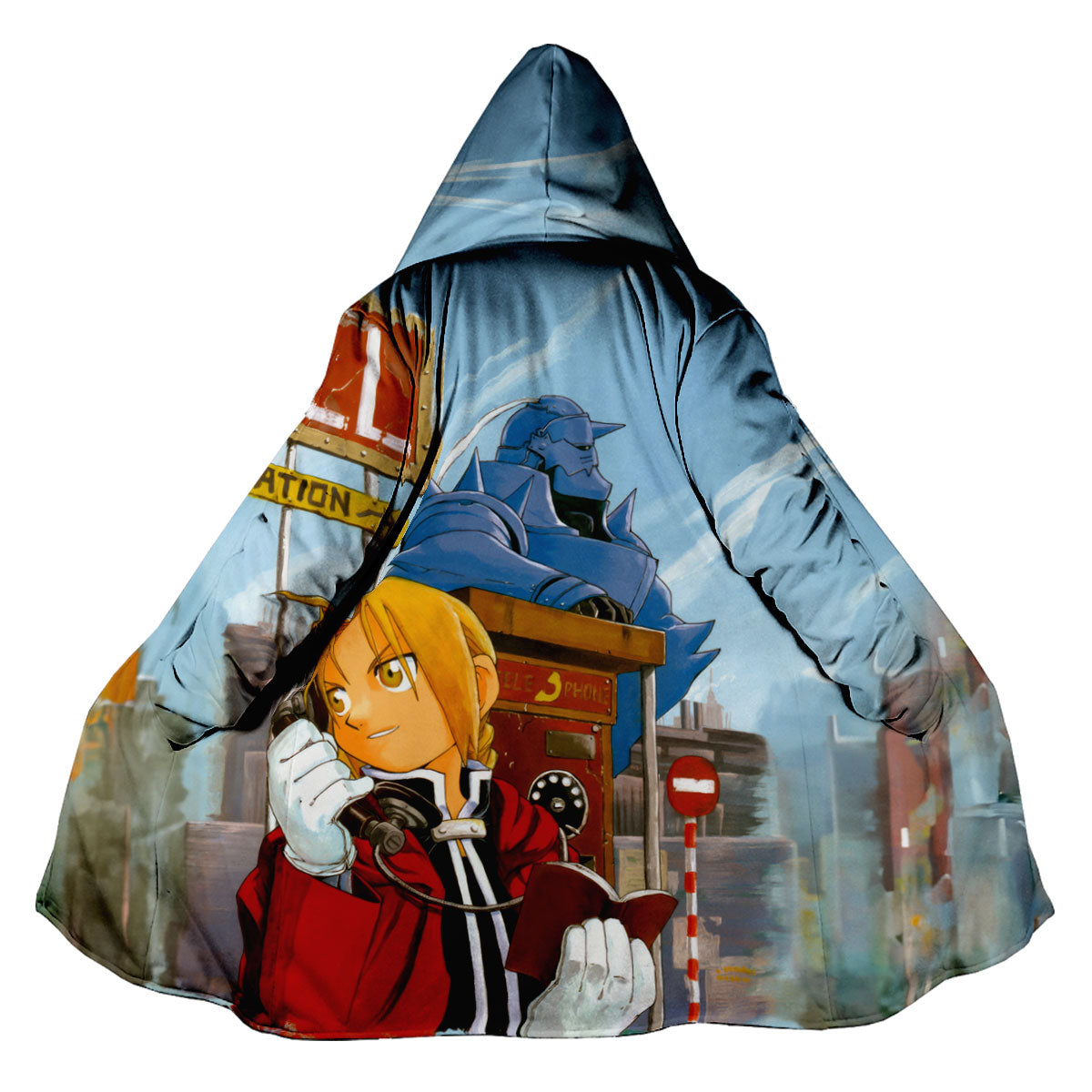 Fullmetal Alchemist Elric Brothers Traveling Anime Apparel